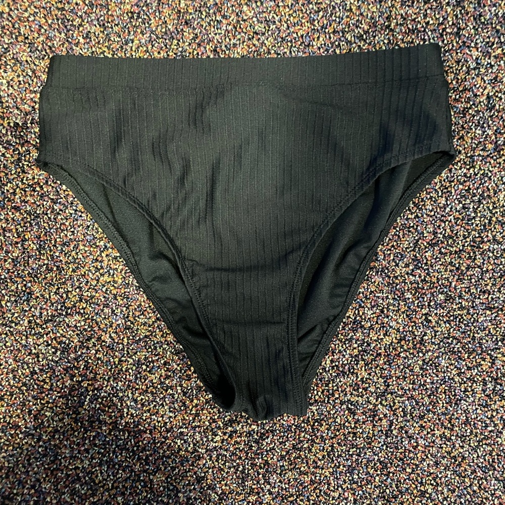 High-Waisted, High-Leg Bikini Bottoms